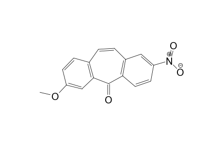 2-Nitro-7-methoxydibenzosuberenon