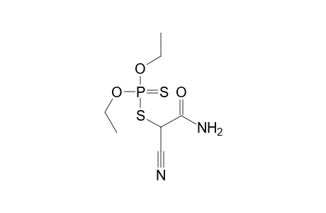 S-(carbamoylcyanomethyl)-O,O-diethyl ester of phosphorodithioic acid