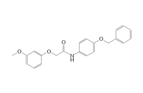 acetamide, 2-(3-methoxyphenoxy)-N-[4-(phenylmethoxy)phenyl]-