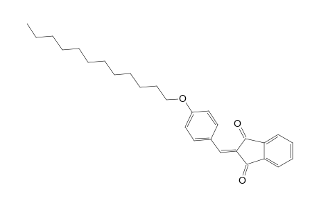1H-indene-1,3(2H)-dione, 2-[[4-(dodecyloxy)phenyl]methylene]-