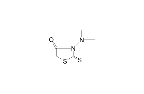 3-(dimethylamino)-2-sulfanylidene-1,3-thiazolidin-4-one