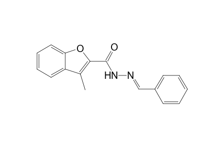 3-Methyl-N'-(phenylmethylene)benzofuran-2-carbohydrazide