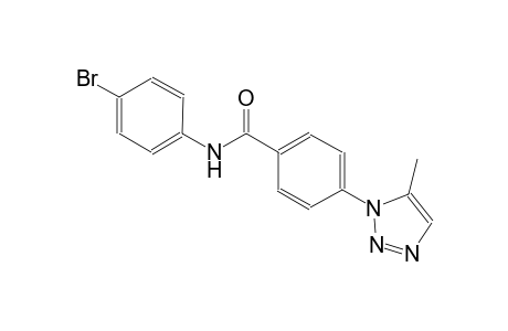 benzamide, N-(4-bromophenyl)-4-(5-methyl-1H-1,2,3-triazol-1-yl)-