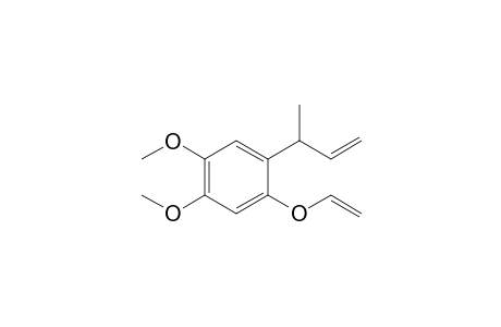 1-(But-3-en-2-yl)-4,5-dimethoxy-2-(vinyloxy)benzene