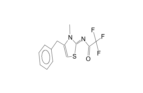 2-trifluoroacetylimino-3-methyl-4-benzyl-4-thiazoline