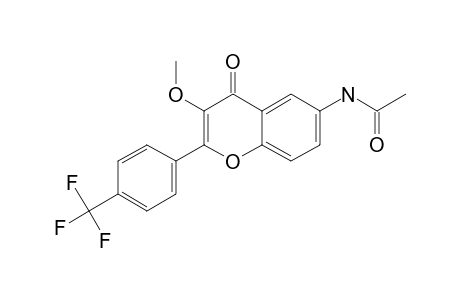 6-ACETYLAMINO-4'-(TRIFLUOROMETHYL)-3-METHOXY-FLAVONE