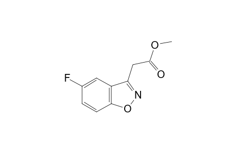 5-fluoro-1,2-benzisoxazole-3-acetic acid, methyl ester