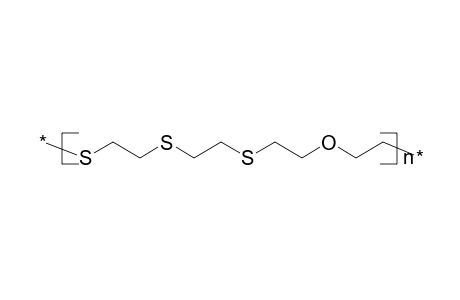 Poly[tri-(thioethylene)-oxyethylene]