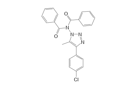 N-(benzoyl)-N-[4-(4-chlorophenyl)-5-methyltriazol-1-yl]benzamide