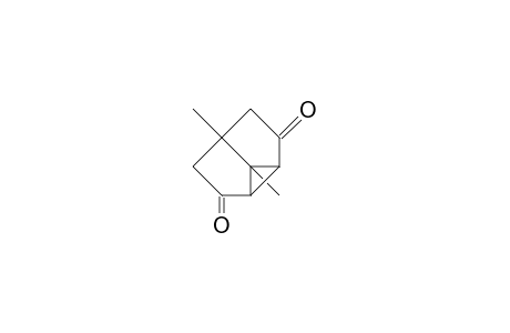 1,5-Dimethyl-tricyclo(3.3.0.0/2,8/)octane-3,7-dione