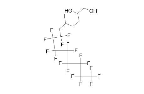 7,7,8,8,9,9,10,10,11,11,12,12,13,13,14,14,14-Heptadecafluoro-5-iodotetradecane-1,2-diol