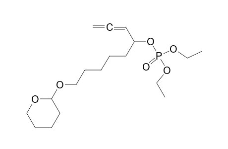 Diethyl (9-((tetrahydro-2H-pyran-2-yl)oxy)nona-1,2-dien-4-yl) phosphate