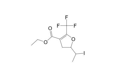 ETHYL-5-(1-IODO-1-ETHYL)-2-TRIFLUOROMETHYL-4,5-DIHYDROFURAN-3-CARBOXYLATE