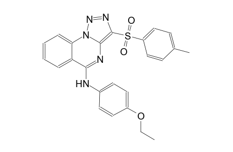 [1,2,3]triazolo[1,5-a]quinazolin-5-amine, N-(4-ethoxyphenyl)-3-[(4-methylphenyl)sulfonyl]-