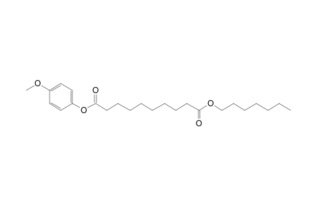 Sebacic acid, heptyl 4-methoxyphenyl ester