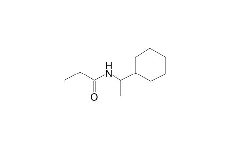N-(1-Cyclohexylethyl)propanamide