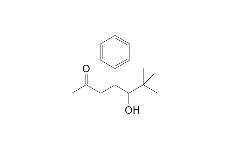 6,6-Dimethyl-5-hydroxy-4-phenyl-2-heptanone