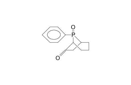 8E-Phenyl-8a-oxo-phosphabicyclo(3.2.1)octan-6-one