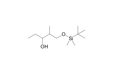 1-[(t-Butyldimethylsilyl)oxy]-2-methyl-3-pentanol