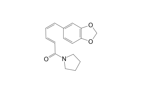 N-[10-(13,14-METHYLENEDIOXYPHENYL)-7E,9Z-PENTADIENOYL]-PYRROLIDINE
