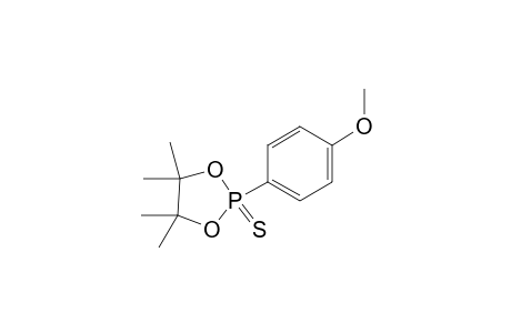 2-(4-Methoxyphenyl)-4,4,5,5-tetramethyl-1,3,2-dioxaphosphorine-2-sulfide