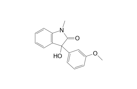 3-Hydroxy-3-(3-methoxyphenyl)-1-methylindolin-2-one