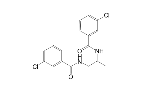 benzamide, 3-chloro-N-[2-[(3-chlorobenzoyl)amino]-1-methylethyl]-