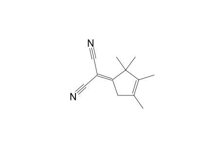 Propanedinitrile, 2-(2,2,3,4-tetramethyl-3-cyclopenten-1-ylidene)-