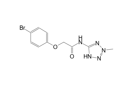 2-(4-bromophenoxy)-N-(2-methyl-4H-1,2lambda~5~,3,4-tetraazol-5-yl)acetamide