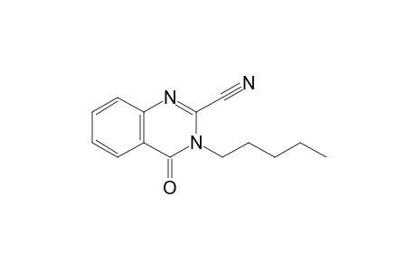 3-Amyl-4-keto-quinazoline-2-carbonitrile