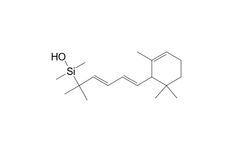 Silanol, [1,1-dimethyl-5-(2,6,6-trimethyl-2-cyclohexen-1-yl)-2,4-pentadienyl]dimethyl-, (E,E)-