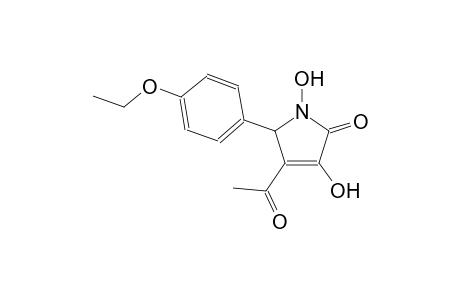 4-acetyl-5-(4-ethoxyphenyl)-1,3-dihydroxy-1,5-dihydro-2H-pyrrol-2-one