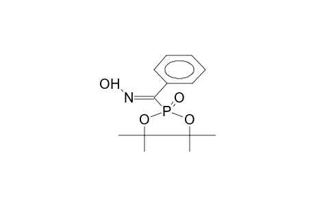 (E)-2-BENZOYL-2-OXO-4,4,5,5-TETRAMETHYL-1,3,2-DIOXAPHOSPHOLANE, OXIME