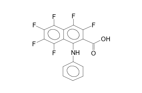 1-PHENYLAMINO-2-CARBOXYHEXAFLUORONAPHTHALENE