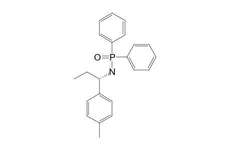 N-[(1S)-1-(4-METHYLPHENYL)-PROPYL]-P,P-DIPHENYLPHOSPHINIC-AMIDE