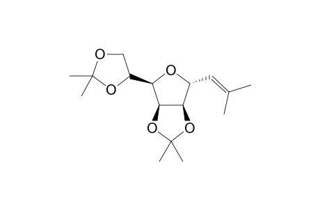 (3aS,4R,6R,6aR)-4-((R)-2,2-Dimethyl-1,3-dioxolan-4-yl)-2,2-dimethyl-6-(2-methylprop-1-enyl)-tetrahydrofuro[3,4-d][1,3]-dioxole