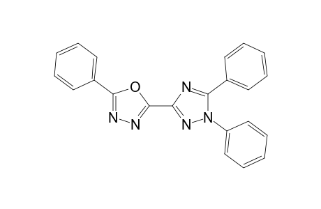 2-(1,5-diphenyl-1H-[1,2,4]triazol-3-yl)-5-phenyl-[1,3,4]oxadiazole
