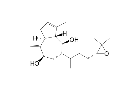 4,7-Azulenediol, 5-[3-(3,3-dimethyloxiranyl)-1-methylpropyl]-1,3a,4,5,6,7,8,8a-octahydro-3-methyl-8-methylene-, [3aR-[3a.alpha.,4.alpha.,5.alpha.[S*(R*)],7.alpha.,8a.beta.]]-