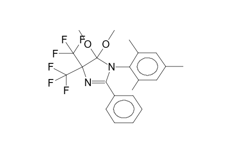 5,5-DIMETHOXY-1-(2,4,6-DIMETHYLPHENYL)-2-PHENYL-4,4-BIS(TRIFLUOROMETHYL)-2-IMIDAZOLINE