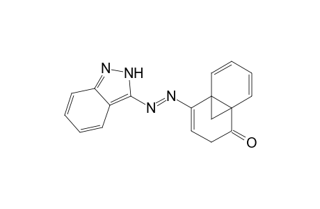 4-[(2H-indazol-3-yl)diazenyl]-4a,8a-methano-1(2H)-naphthalenone