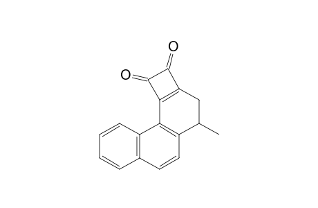 4-Methyl-3,4-dihydrocyclobuta[c]phenanthrene-1,2-dione