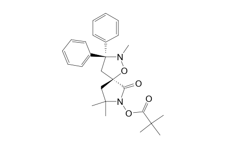 3,3-DIPHENYL-6-OXO-7-(1,1-DIMETHYLETHOXYCARBONYL)-8,8-DIMETHYL-1-OXA-2,7-DIAZASPIRO-[4.4]-NONANE