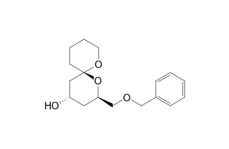 (2R,4S,6R)-2-((Benzyloxy)methyl)-1,7-dioxaspiro[5.5]undecan-4-ol
