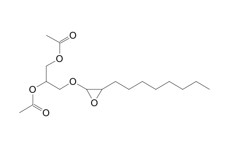 2,3-bis( O-Acetyl)-1-O-(1',2'-epoxydecyl)glycerol