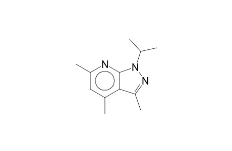 1-Isopropyl-3,4,6-trimethyl-1H-pyrazolo[3,4-b]pyridine