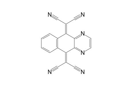 2-[5-(dicyanomethylene)benzo[g]quinoxalin-10-ylidene]malononitrile