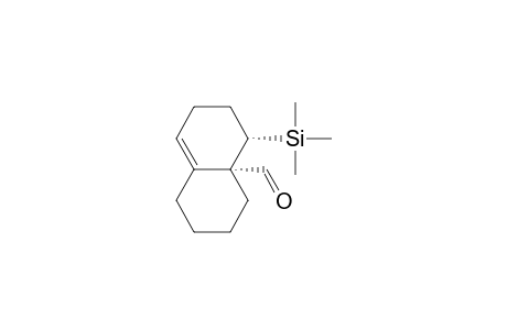 cis-6-(oxomethyl)-5-(trimethylsilyl)bicyclo[4.4.0]dec-1-ene