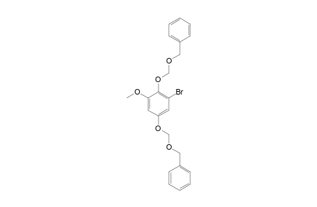 2,5-bis(benzyloxymethoxy)-1-bromo-3-methoxy-benzene
