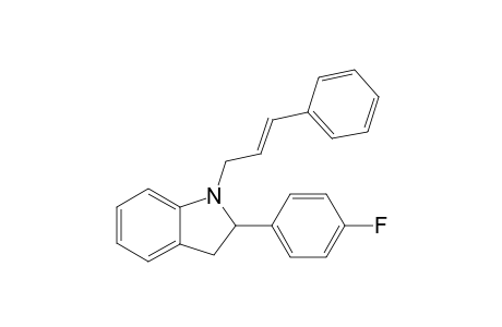 1-Cinnamyl-2-(4-fluorophenyl)indoline