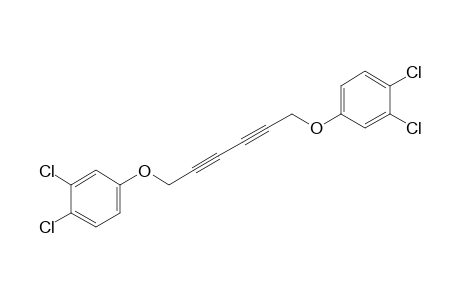 1,2-dichloro-4-[6-(3,4-dichlorophenoxy)hexa-2,4-diynoxy]benzene
